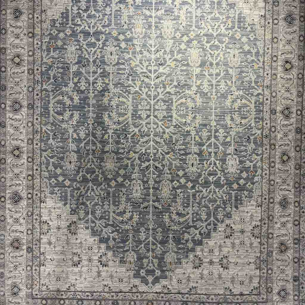 سجاد تركي بوهيمي اورنات AA034B كحلي مقاس 400*500