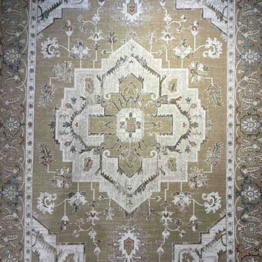 سجاد تركي بوهيمي اورنات G0641A ذهبي مقاس 80*150