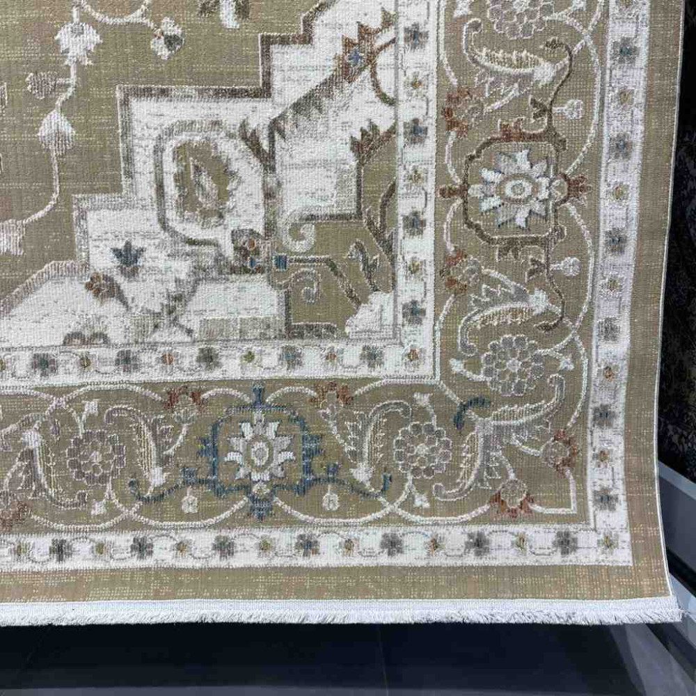 سجاد تركي بوهيمي اورنات G0641A ذهبي مقاس 80*150