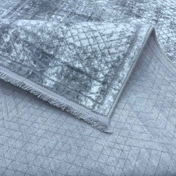 Turkish Oslo carpet 04289V-24 gray size 100*300
