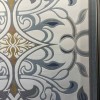 سجاد تركي بالاس S0190A ابيض سماوي مقاس 100*400