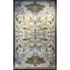سجاد تركي بالاس S0190A  ابيض ذهبي مقاس  100*300