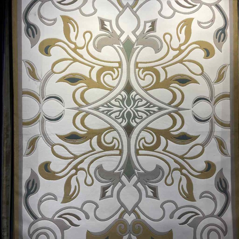 Turkish Palace Carpet S0190A Sky White golden Size 200*300