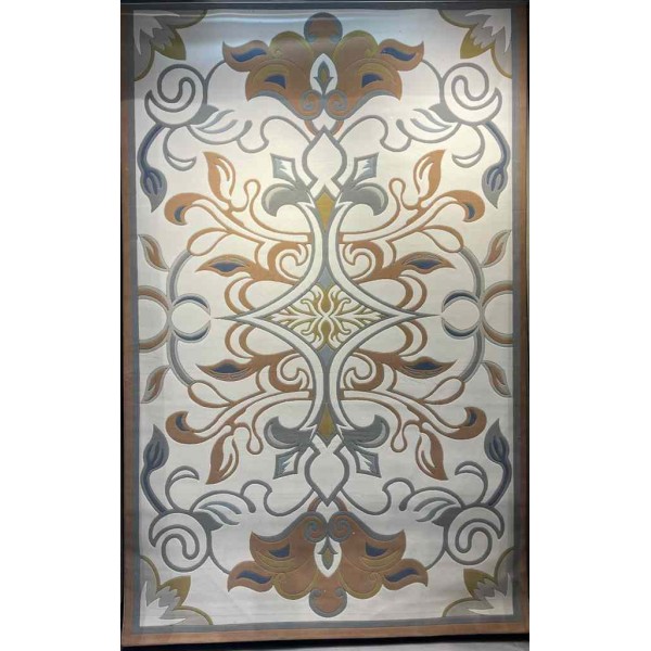 Turkish Palace Carpet S0190A Sky White terra Size 500*600
