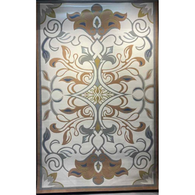 Turkish Palace Carpet S0190A Sky White terra Size 500*600