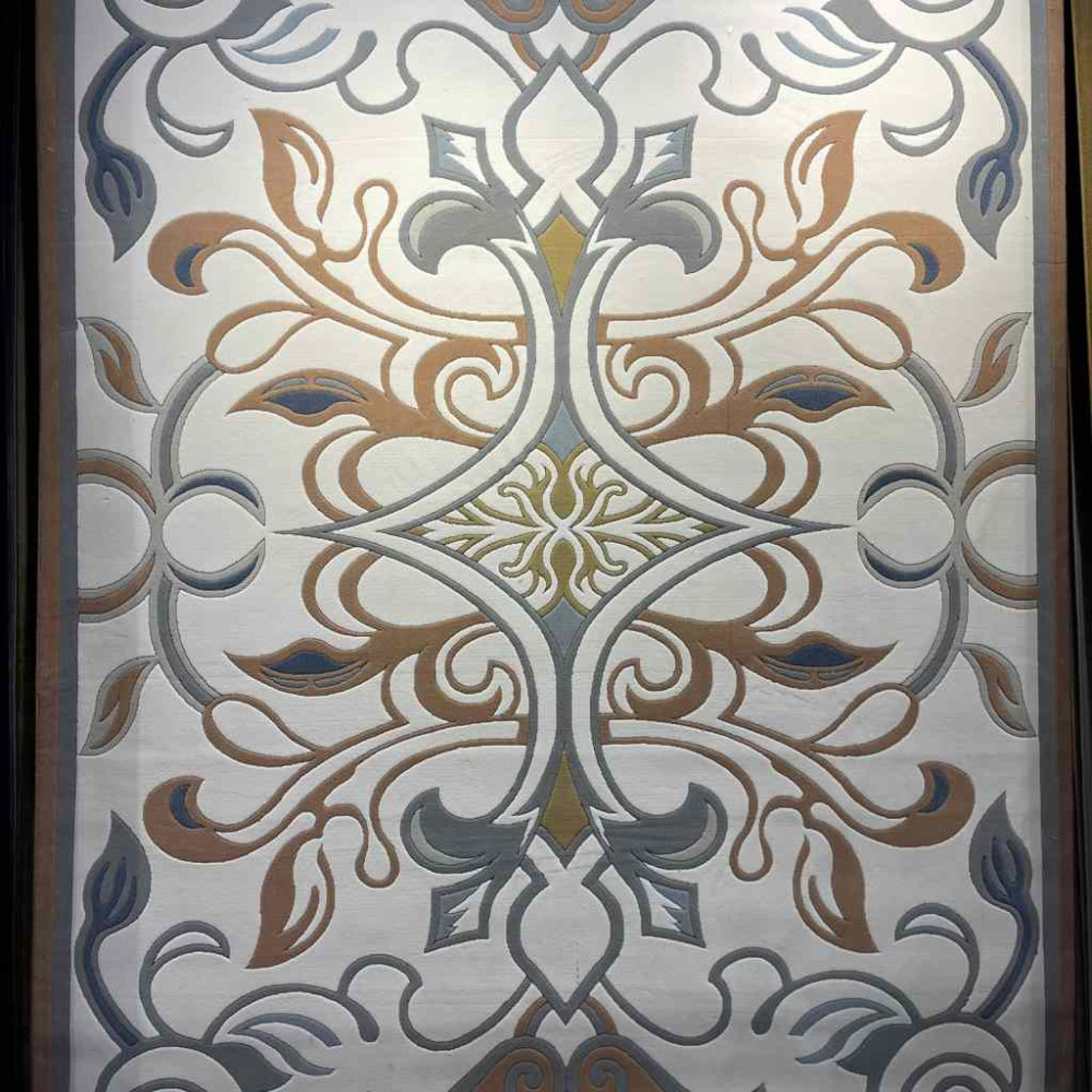 سجاد تركي بالاس S0190A  ابيض تيرا مقاس 500*600