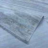 Turkish pearl carpet 26815A gray white size 100*300
