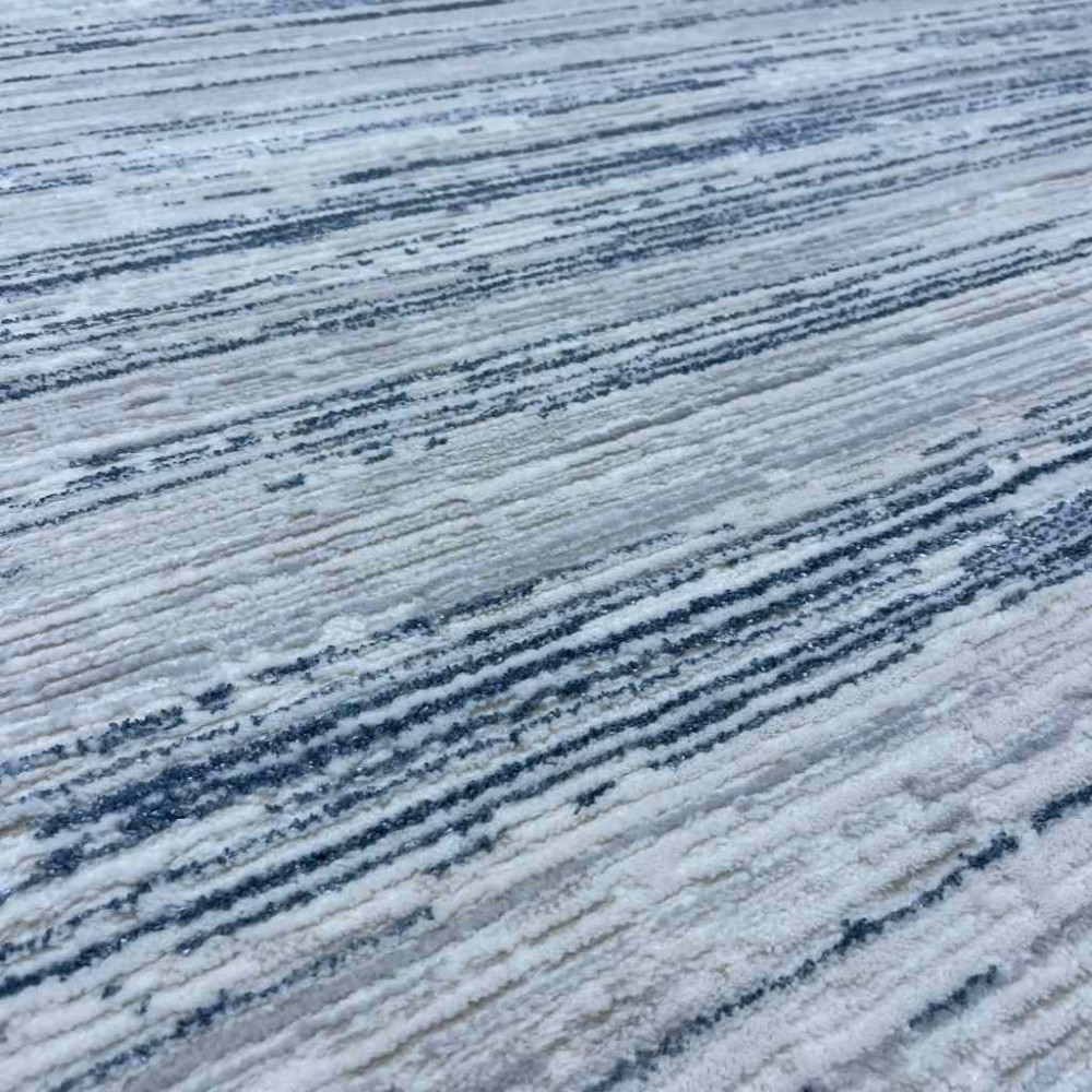 سجاد بيرل تركي 26815A كريم سماوي مقاس 80*150