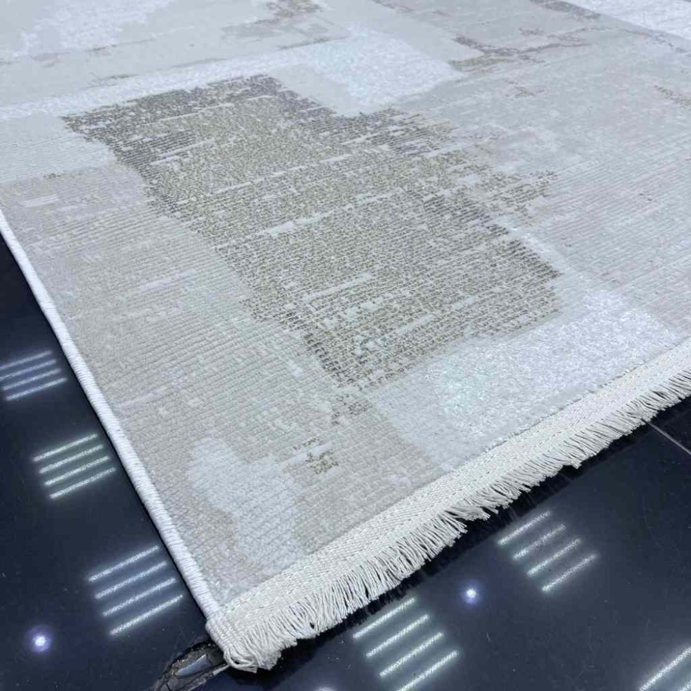 سجاد بيرل تركي 28627A كريم مقاس 250*350