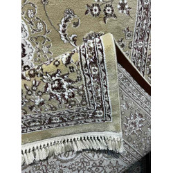 سجاد تركي صفوان كلاسيك سميك ناعم 40571 ذهبي مقاس 100*200