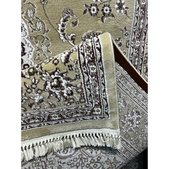 سجاد تركي صفوان كلاسيك سميك ناعم 40571 ذهبي مقاس 250*350 سجاد تركي صفوان كلاسيك سميك ناعم 40571 ذهبي مقاس 250*350