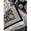 سجاد تركي صفوان كلاسيك سميك ناعم 40571 كحلي مقاس 100*400