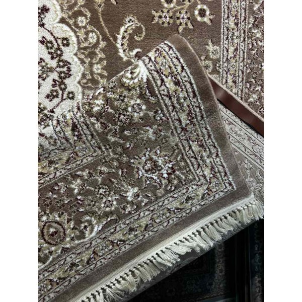 سجاد تركي صفوان كلاسيك سميك ناعم 40571 فيزون مقاس 100*400