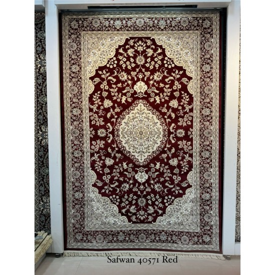 سجاد تركي صفوان كلاسيك سميك ناعم 40571 احمر مقاس 400*600 سجاد تركي صفوان كلاسيك سميك ناعم 40571 احمر مقاس 400*600