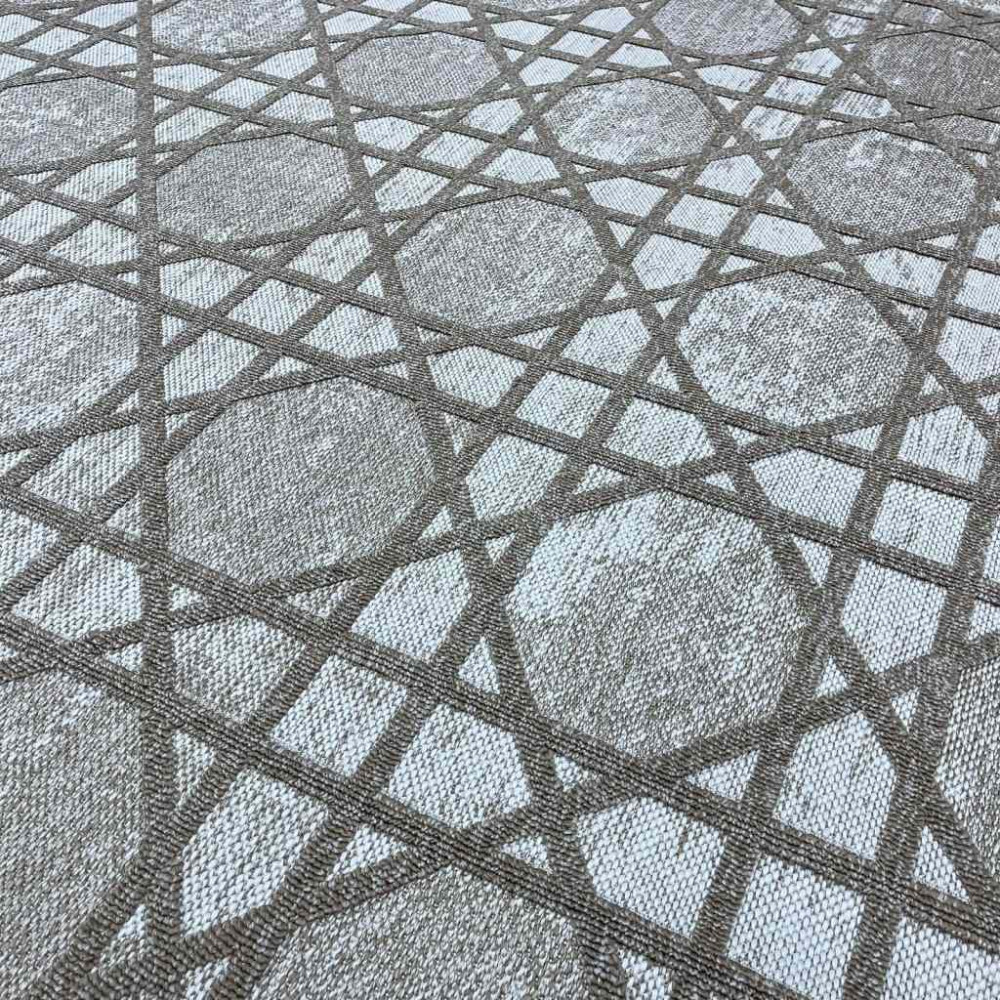 سجاد صوهو تركي خيش 24579A بيج غامق مقاس 80*150