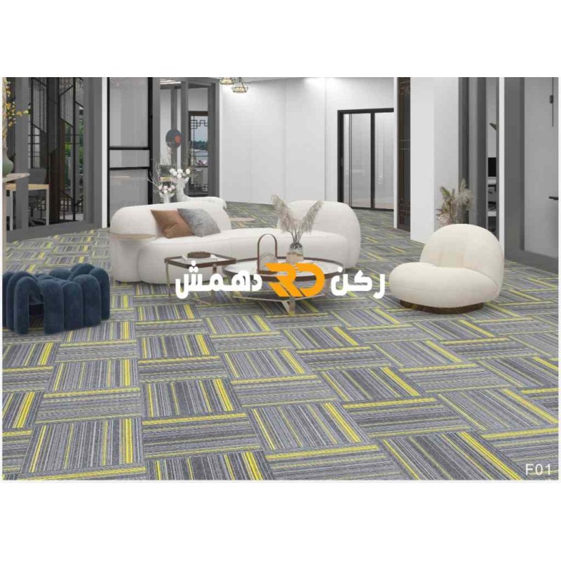 Office tiled office flooring Frost F01 size 50*50