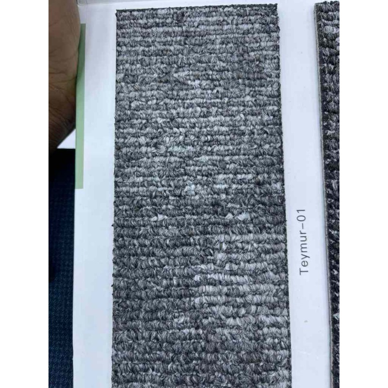 Office flooring square carpet office tiles teymur 01 gray color