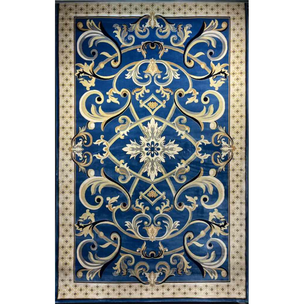 سجاد شرقي تبريز تركي 40426 سماوي مقاس 100*400