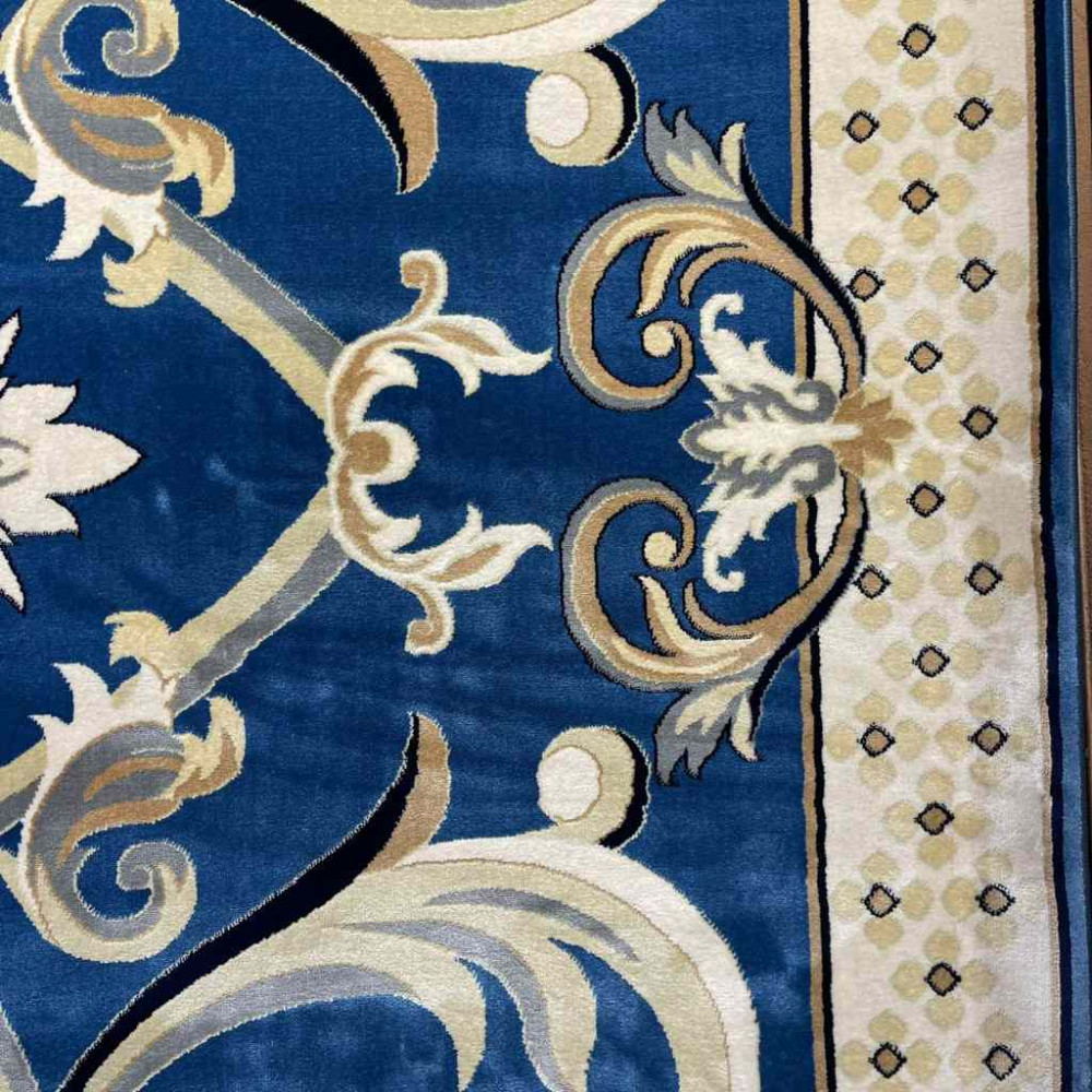 سجاد شرقي تبريز تركي 40426 سماوي مقاس 100*400