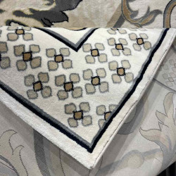 سجاد شرقي تبريز تركي 40426 كريم مقاس 100*400