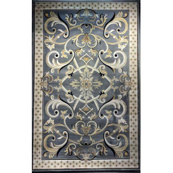 سجاد شرقي تبريز تركي 40426 رصاصي مقاس 300*400