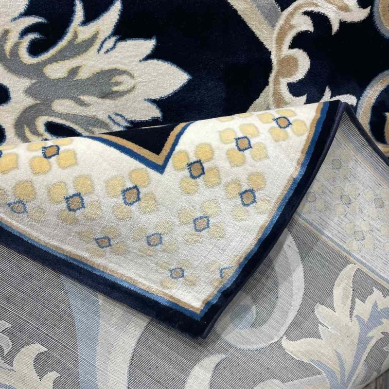 سجاد شرقي تبريز تركي 40426 كحلي مقاس 200*300