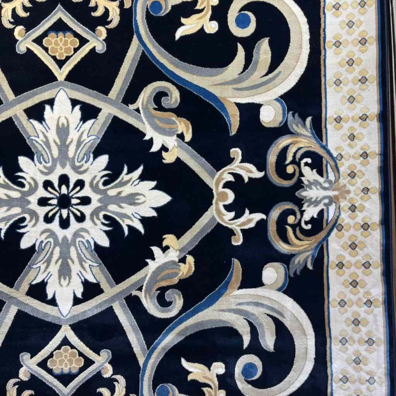 سجاد شرقي تبريز تركي 40426 كحلي مقاس 200*300