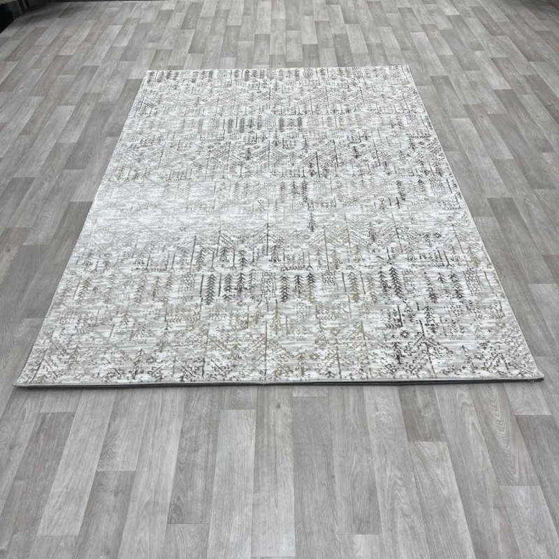 Modern Turkish diamond carpets 35005A cream beige 150*220