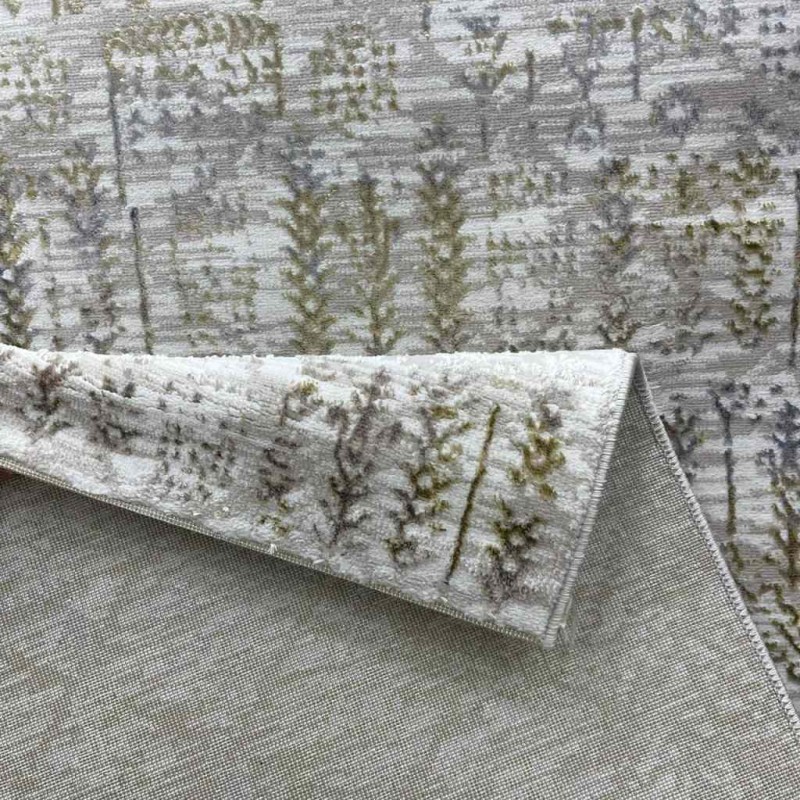Modern Turkish diamond carpet 35005A golden beige 150*220