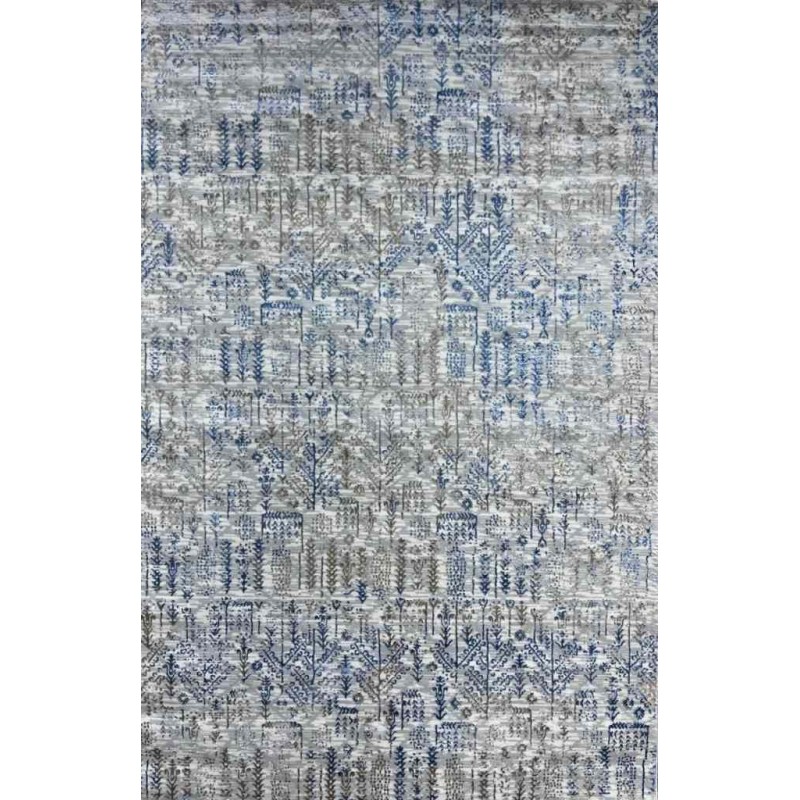 Modern Turkish diamond carpets 35005A sky gray 150*220