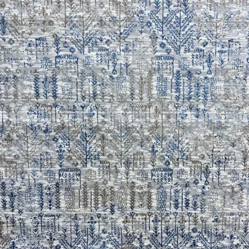 Modern Turkish diamond carpets 35005A sky gray 150*220