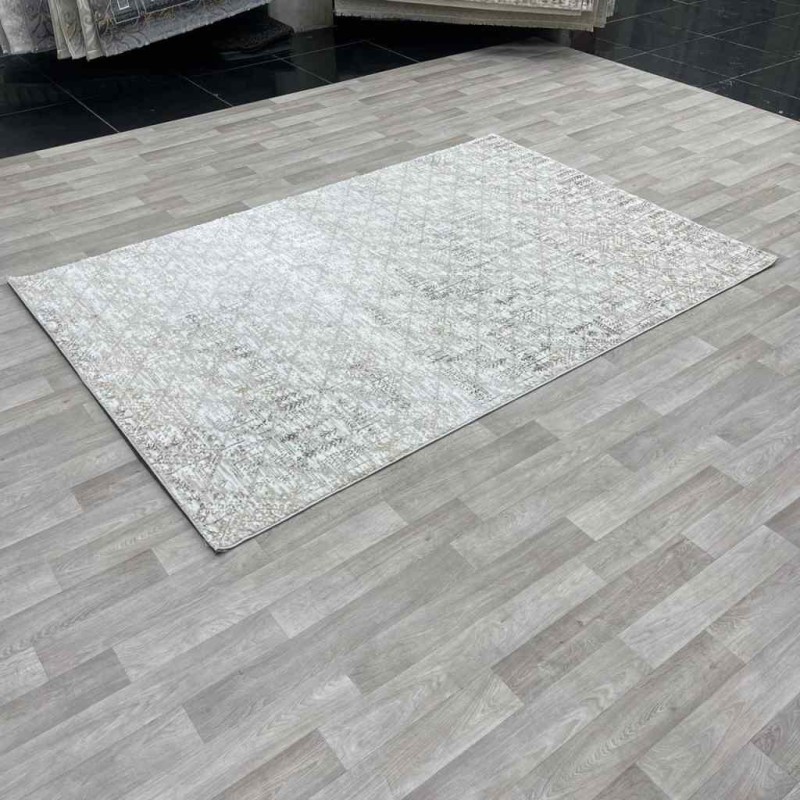 Modern Turkish diamond carpets 35005A cream beige 150*220