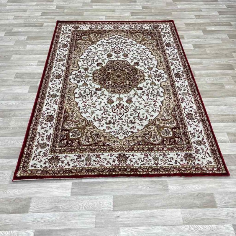 Turkish Diamond Carpet 10873A red color size 150*220