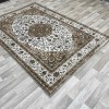 Turkish Diamond Carpet 10873A beige color size 150*220