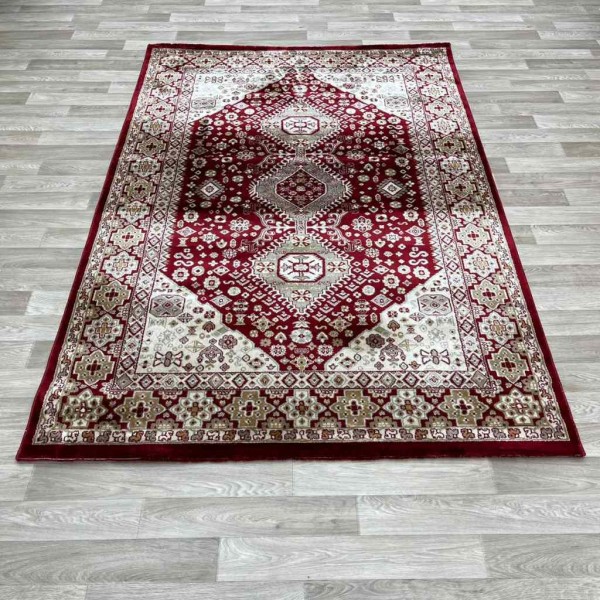 سجاد دايموند الماس تركي 10870A لون احمر مقاس 100*300