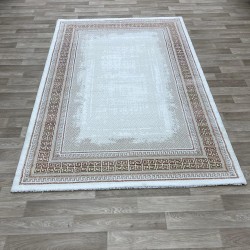 Modern Turkish diamond carpets 30081B orange vezon 100*200