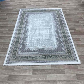 سجاد الماس تركي مودرن 30081B رمادي اخضر 250*350