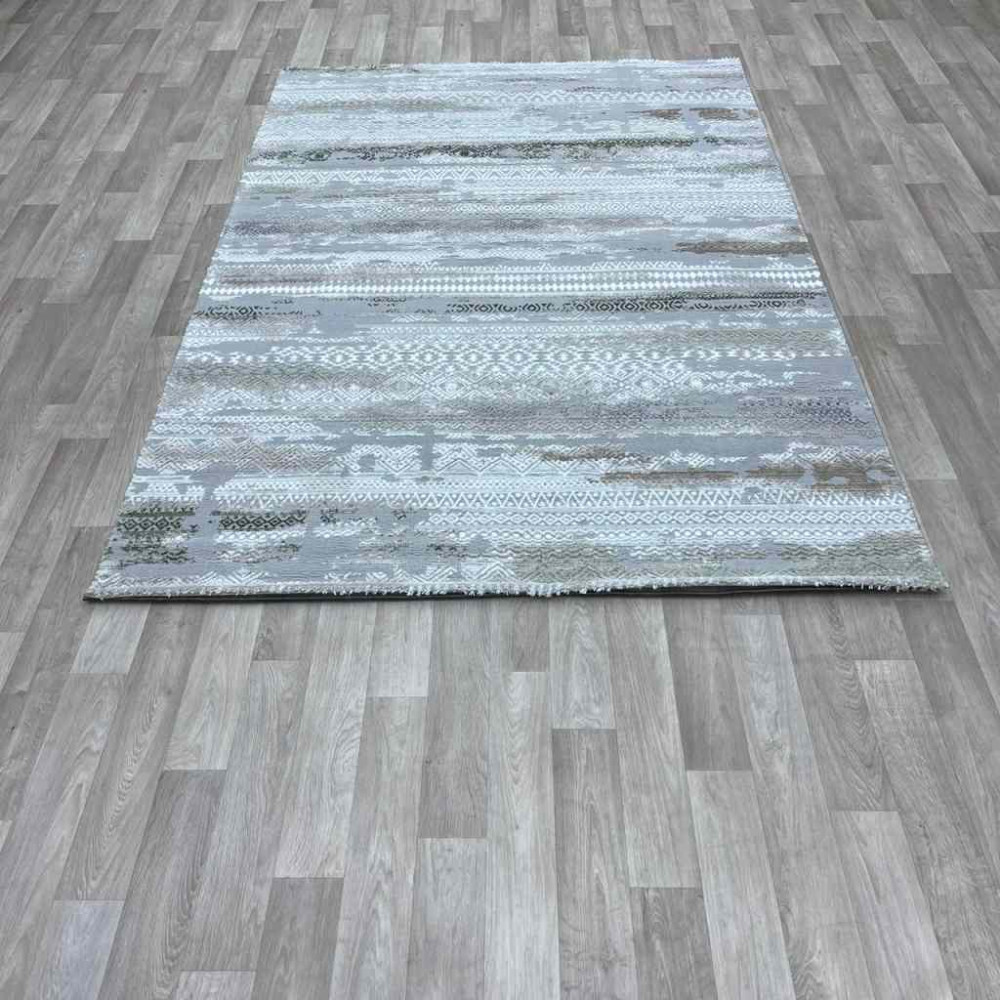 سجاد الماس تركي مودرن 30096A رصاصي 150*220 سجاد الماس تركي مودرن 30096A رصاصي 150*220