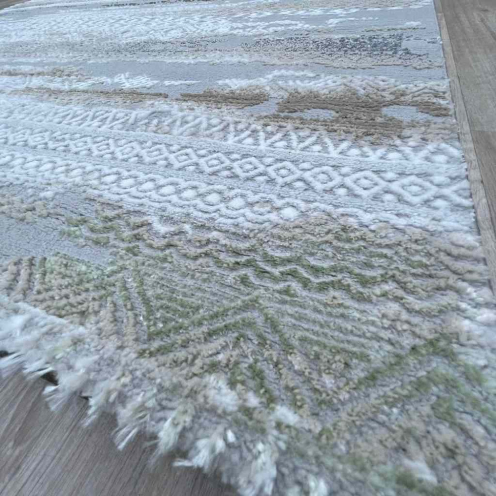 سجاد الماس تركي مودرن 30096A رصاصي 150*220 سجاد الماس تركي مودرن 30096A رصاصي 150*220