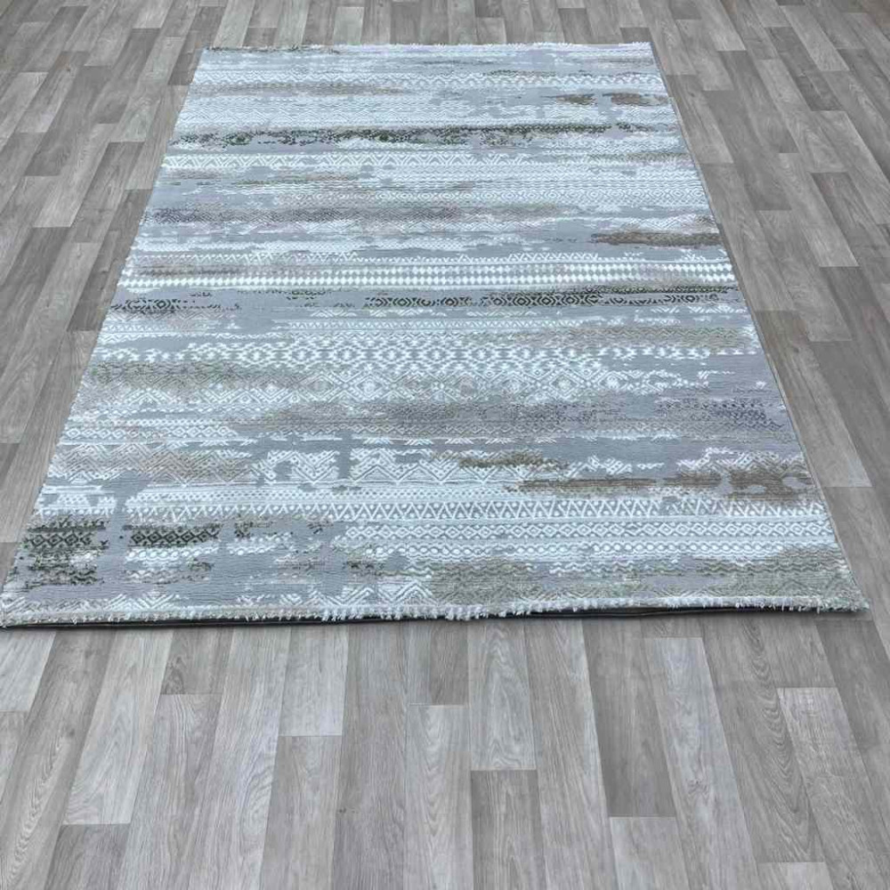 سجاد الماس تركي مودرن 30096A رصاصي 150*220 سجاد الماس تركي مودرن 30096A رصاصي 150*220