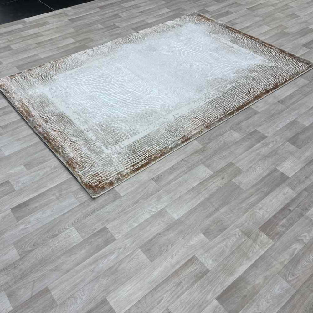 سجاد الماس تركي مودرن 30108A فيزون برتقالي 120*170