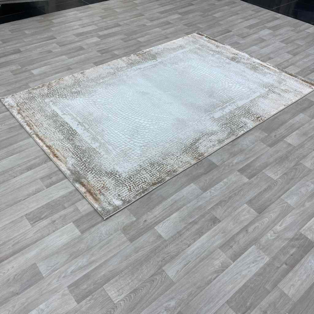 سجاد الماس تركي مودرن 30108A فيزون برتقالي 120*170