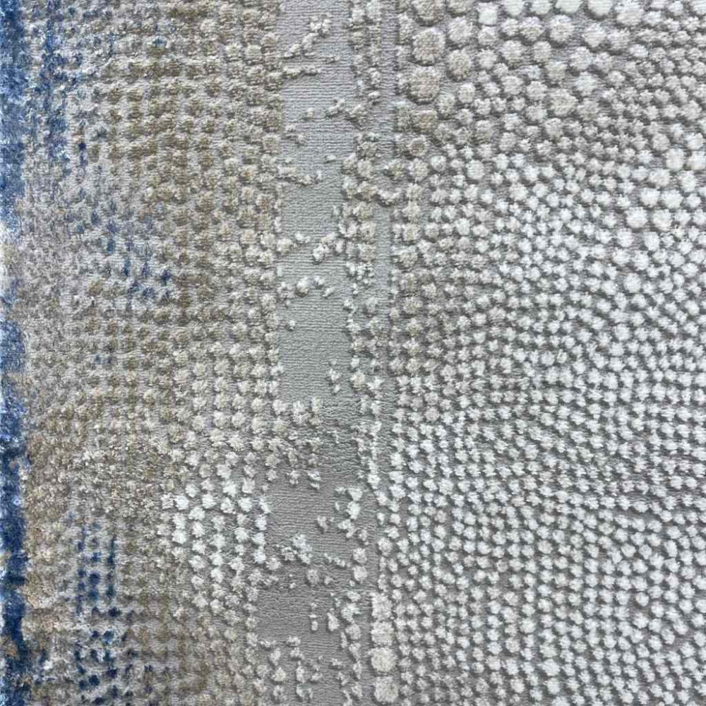 سجاد الماس تركي مودرن 30108A فيزون سماوي 150*220