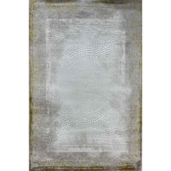 سجاد الماس تركي مودرن 30108A فيزون ذهبي 150*220