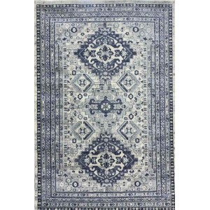 سجاد دايموند بوهيمي  تركي 6511A لون كريم رمادي مقاس 250*350