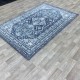 Turkish diamond rug 6511A blue color size 300*400