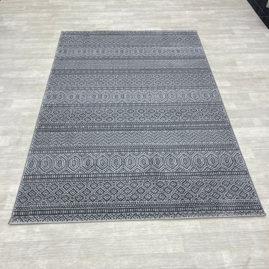 Modern Turkish Diamond Carpets 10908A dark grey 150*220