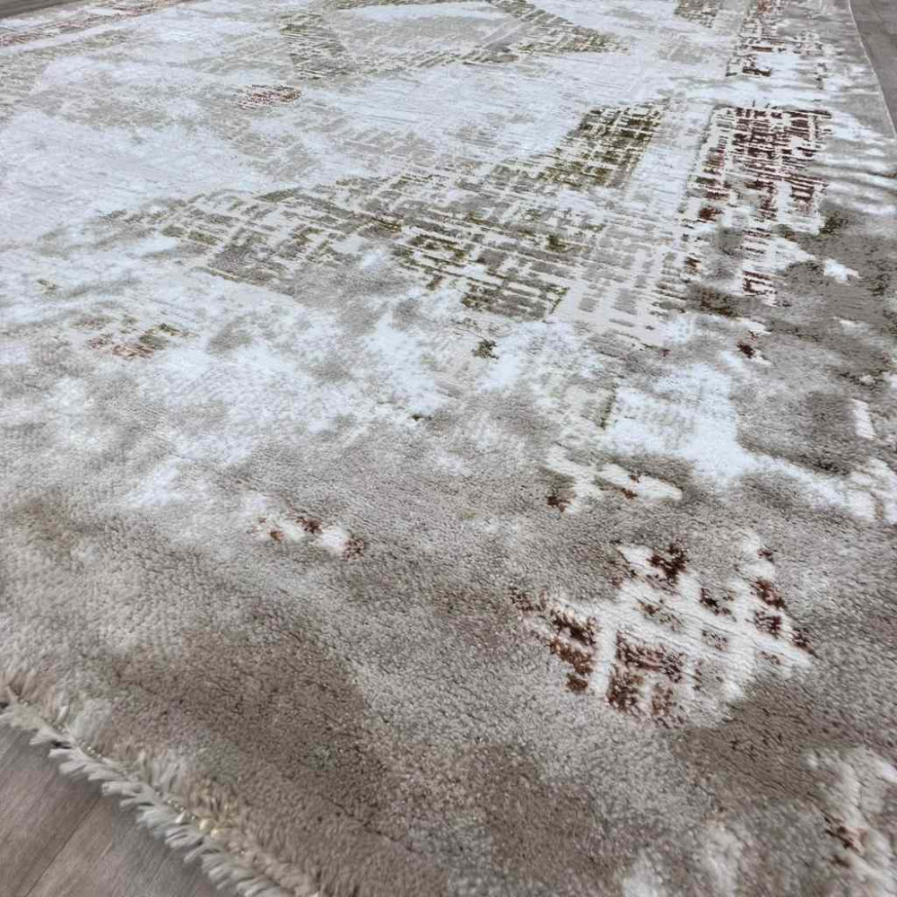 سجاد الماس تركي مودرن 30009A كريم برتقالي 150*220 سجاد الماس تركي مودرن 30009A كريم برتقالي 150*220