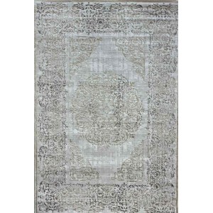 سجاد تركي حديث الماس 35007A بيج برتقالي مقاس 150*220