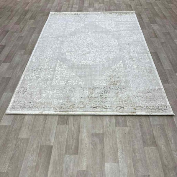 Modern Turkish diamond carpets 35007A beige orange 150*220